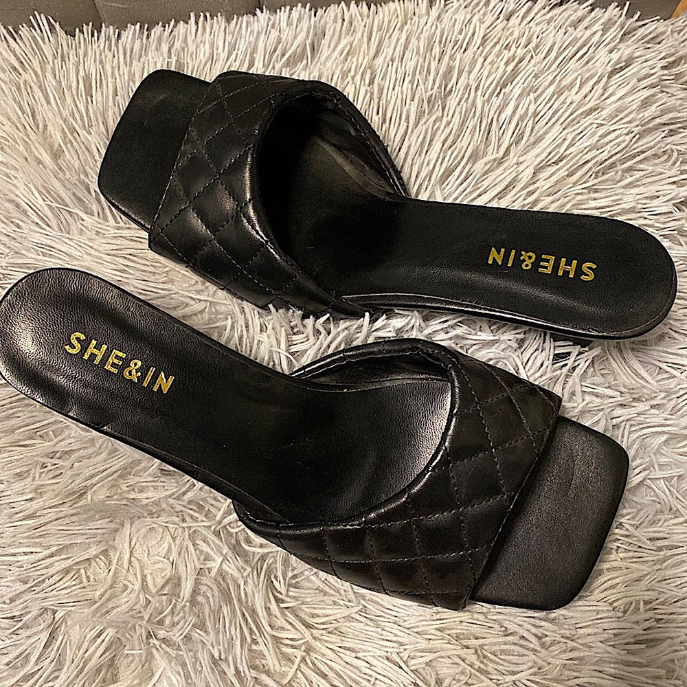 Black SHEIN Heels